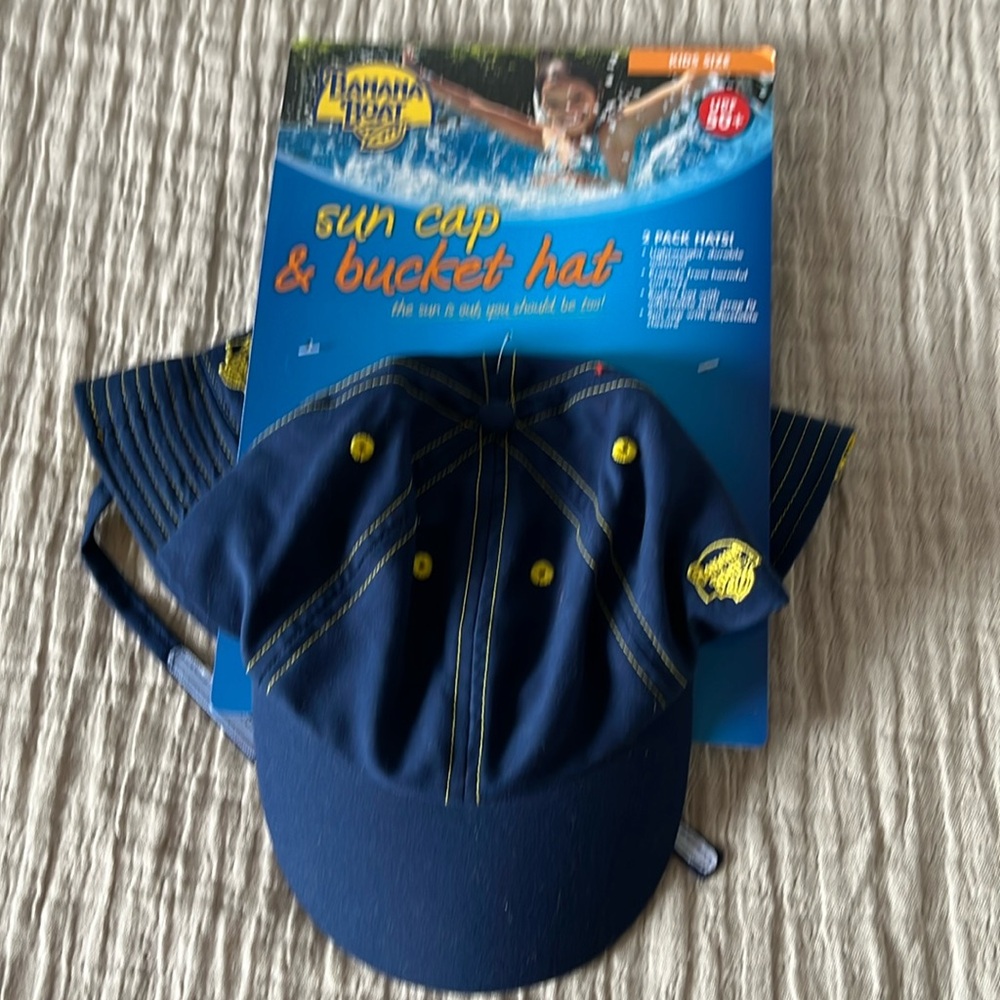 Banana Boat 2 pack kids size hats.